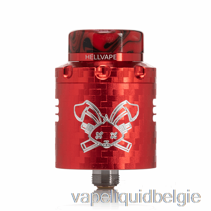 Vape Vloeistof Hellvape Dead Konijn V3 24mm Rda Rode Koolstofvezel